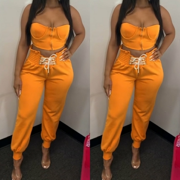 Corset jogger set Clearance